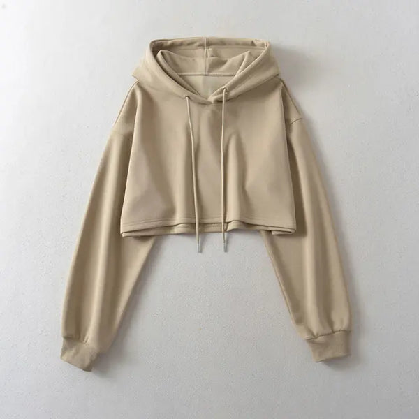 Autumn Drawstring Hooded Pullover Sweater 10