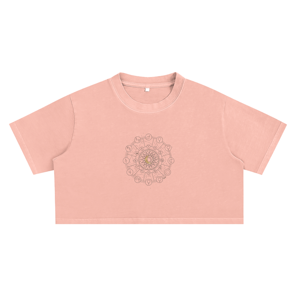 Snow Washed Crop Top 6