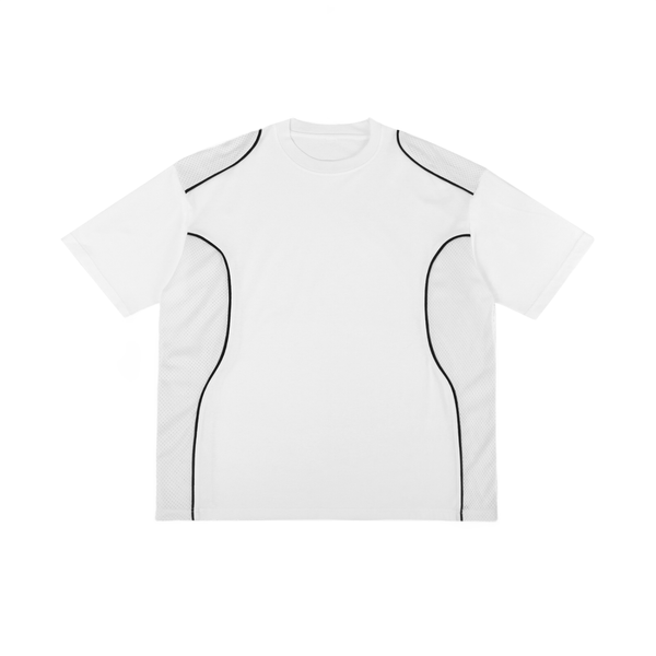 Contrast Piped Panel T-Shirt 3