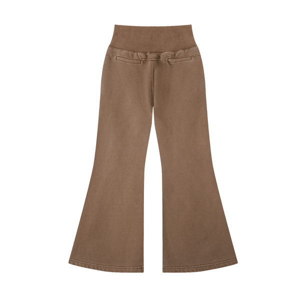 Vintage Washed Flared Fleece Pants 8