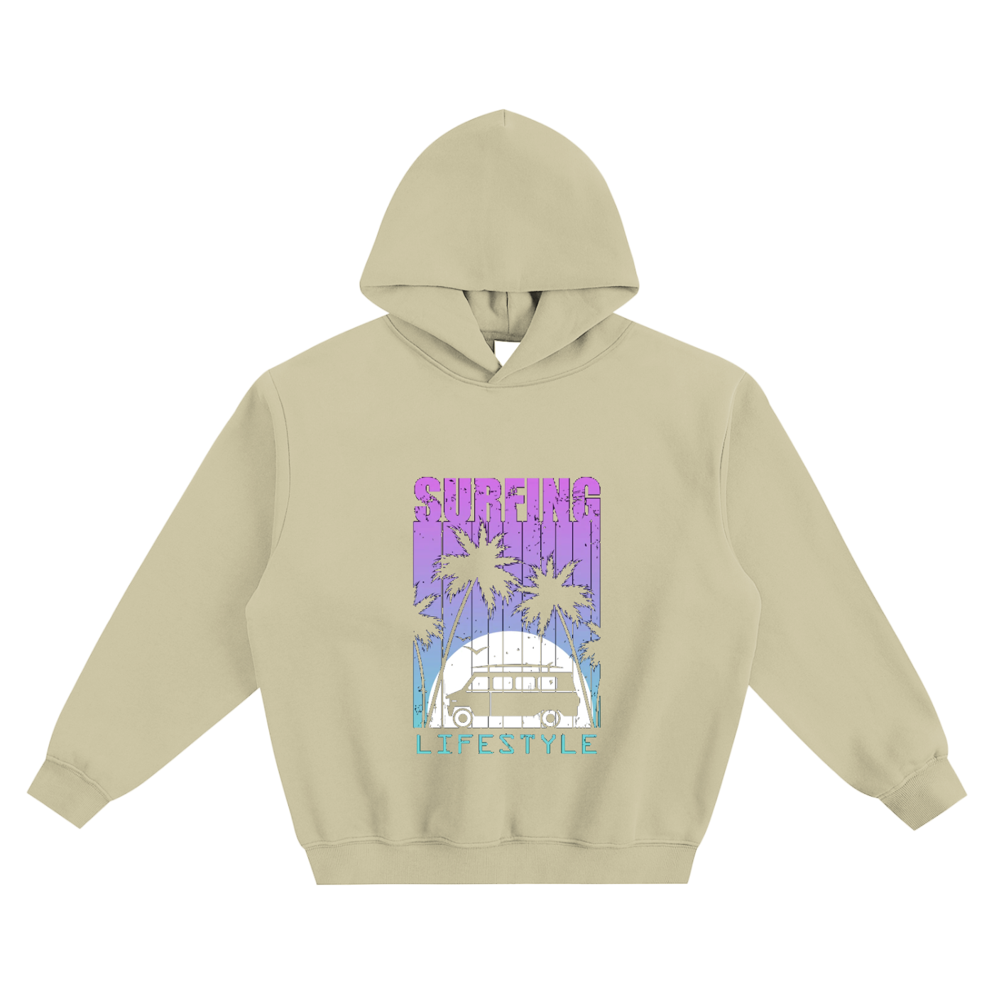 Fleeced Boxy Hoodie