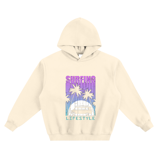 Fleeced Boxy Hoodie 5