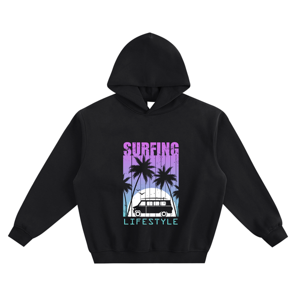 Fleeced Boxy Hoodie 2