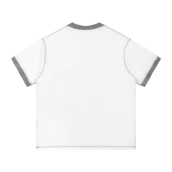 Contrast-Stitched Cotton T-Shirt 6