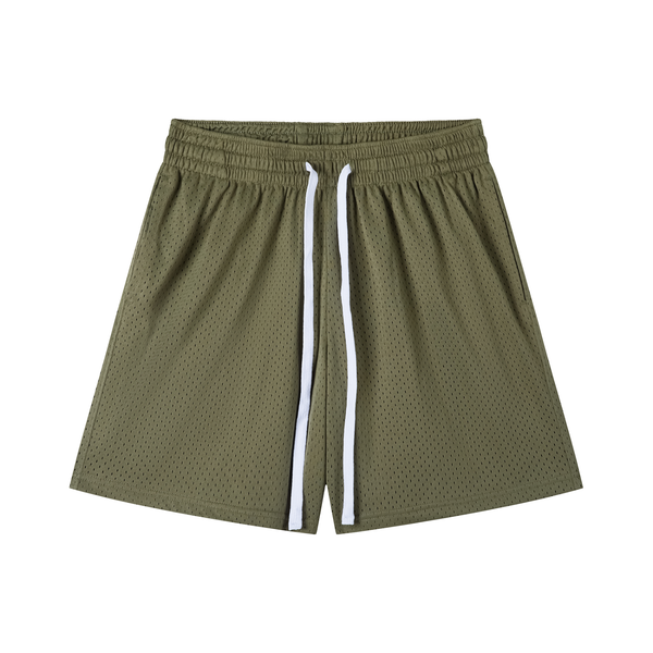 Mesh Drawstring Shorts 25