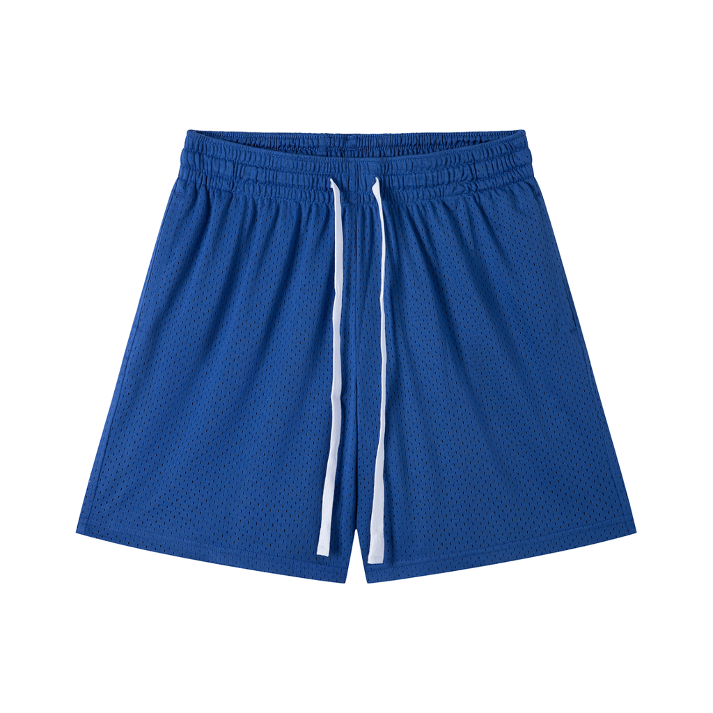 Mesh Drawstring Shorts