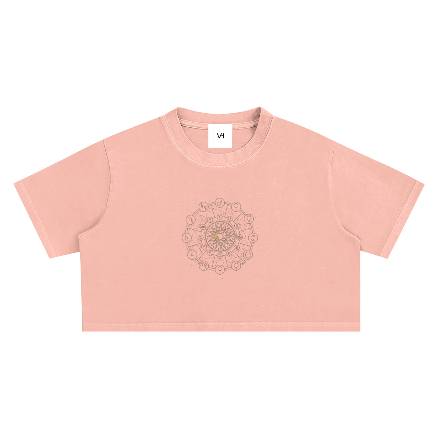 Snow Washed Crop Top