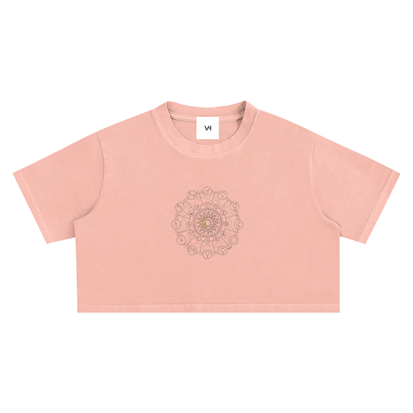 Snow Washed Crop Top 25