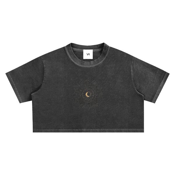 Snow Washed Crop Top 22