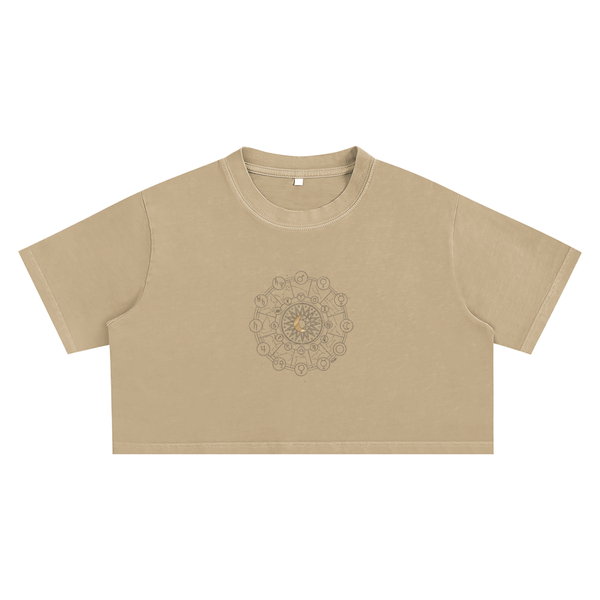 Snow Washed Crop Top 10