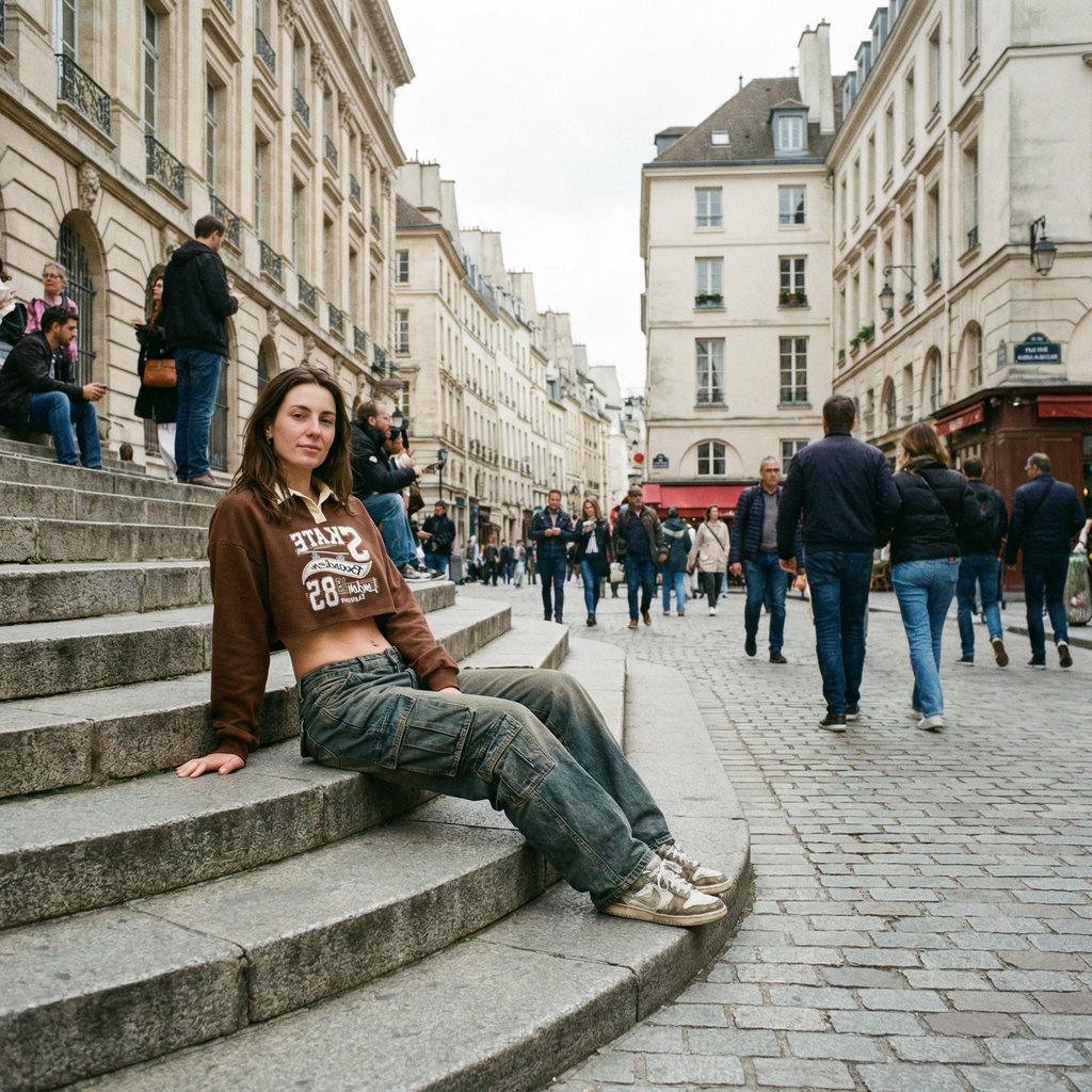 Personalized Retro Street Style Lapel Pullover Sweater