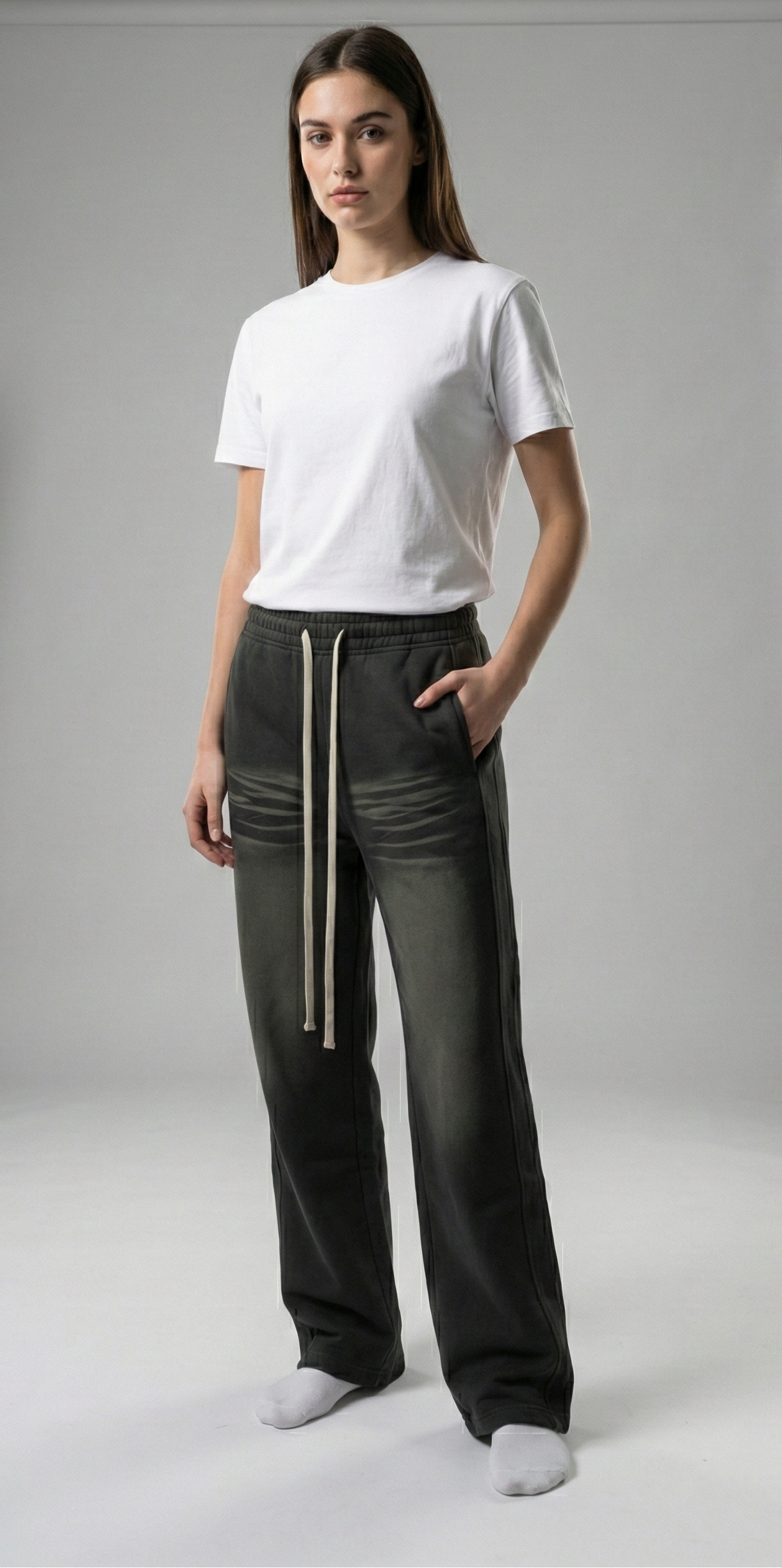 Sunfade Curved Blade Fleece Sweatpants