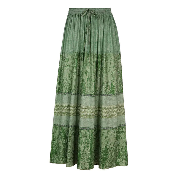 Street Style Printed Stitching Skirt 4