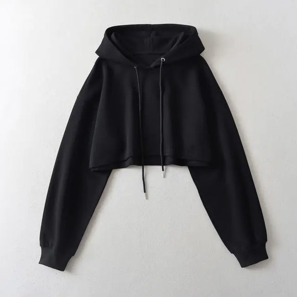 Autumn Drawstring Hooded Pullover Sweater 9