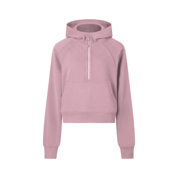 Cropped Half-Zip Hoodie 7