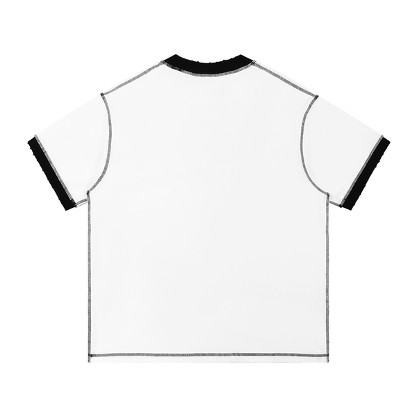 Contrast-Stitched Cotton T-Shirt 4