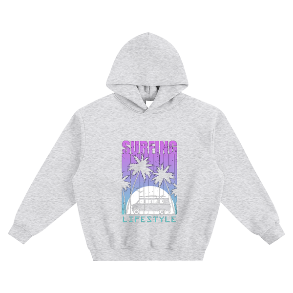 Fleeced Boxy Hoodie 7
