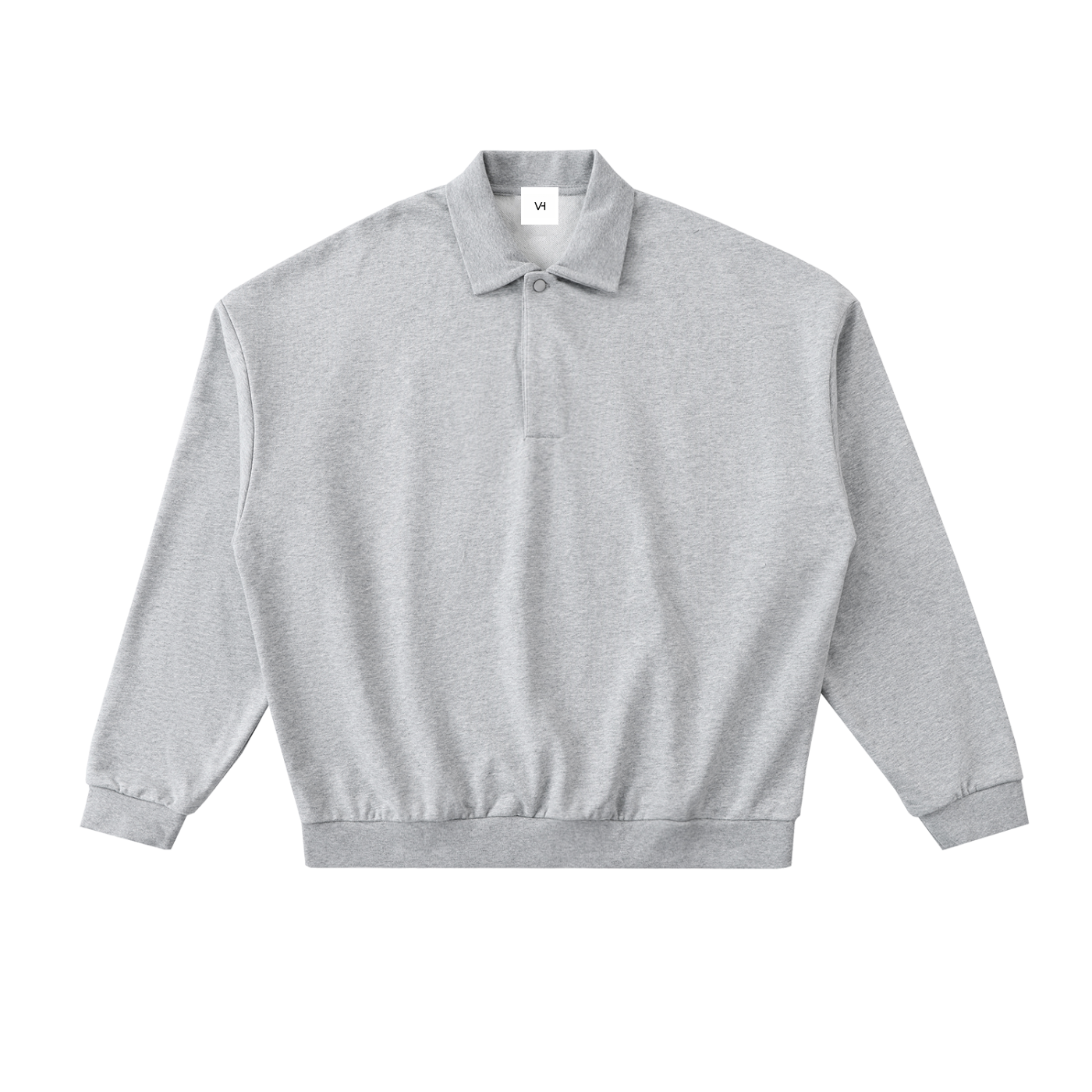 Heavyweight Fleece Polo Sweatshirt