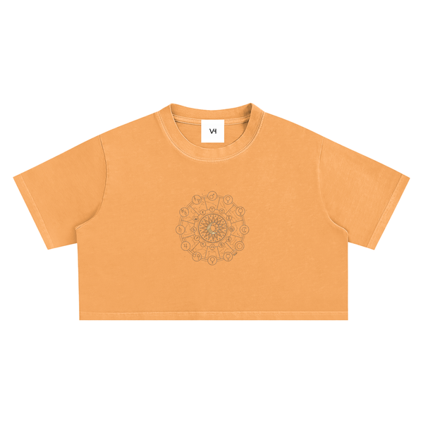Snow Washed Crop Top 26