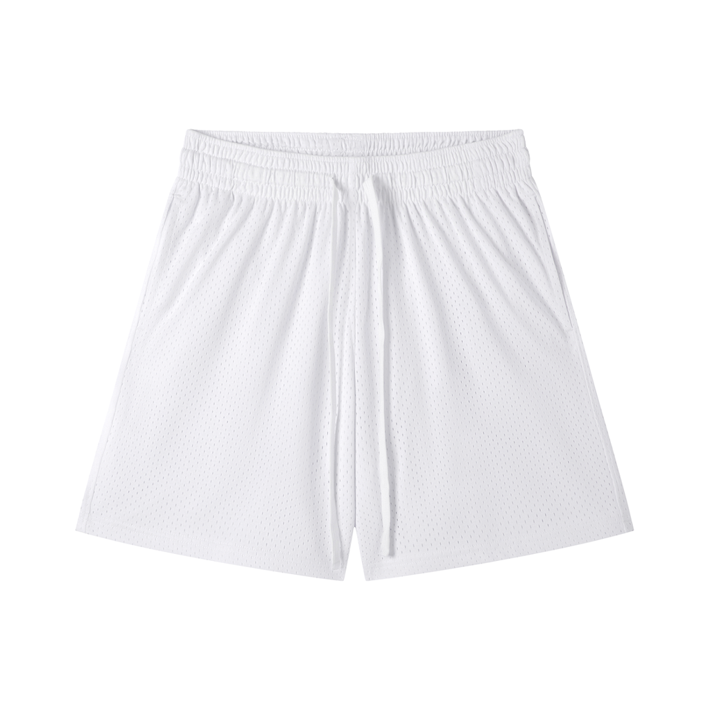 Mesh Drawstring Shorts