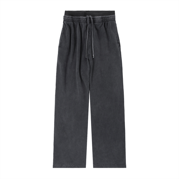 Vintage Washed Waist Pants 3