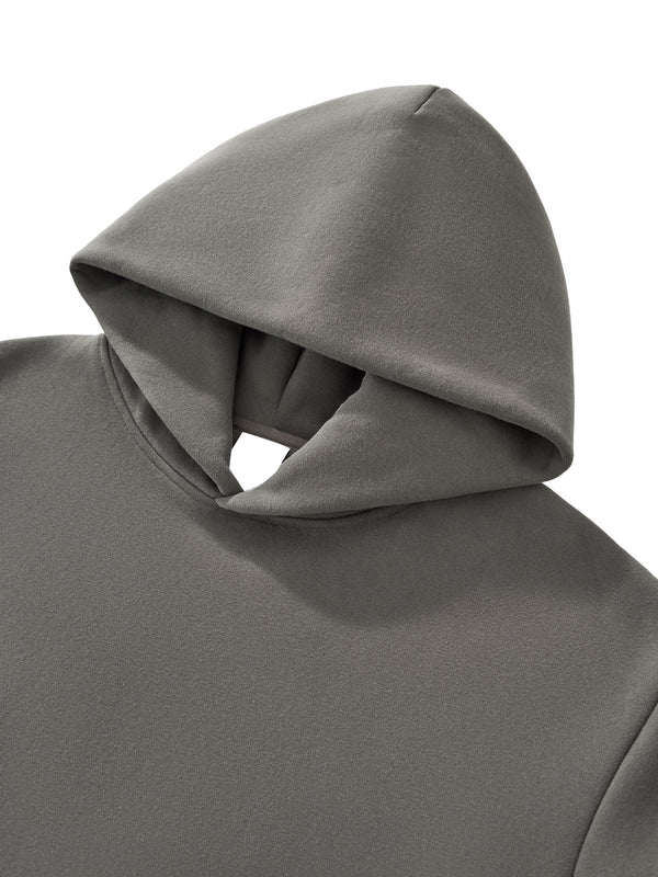 Fleeced Boxy Hoodie 16