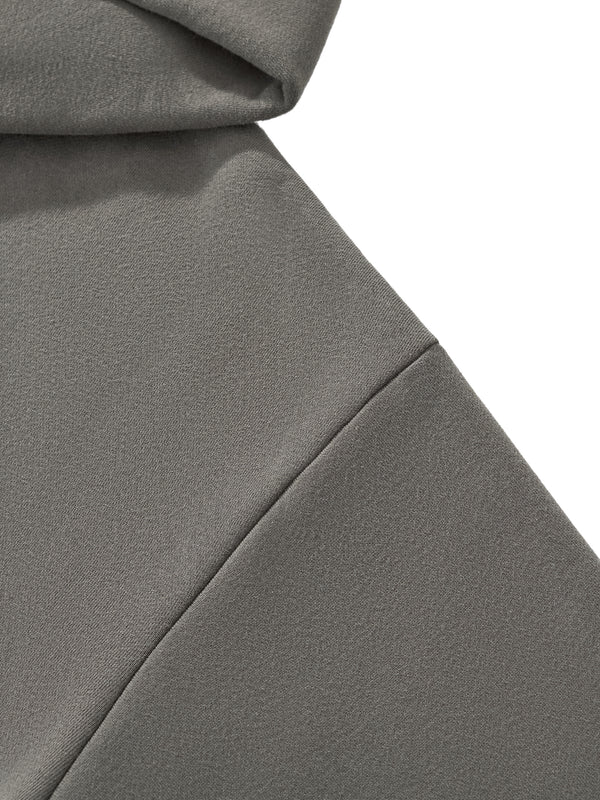 Fleeced Boxy Hoodie 19