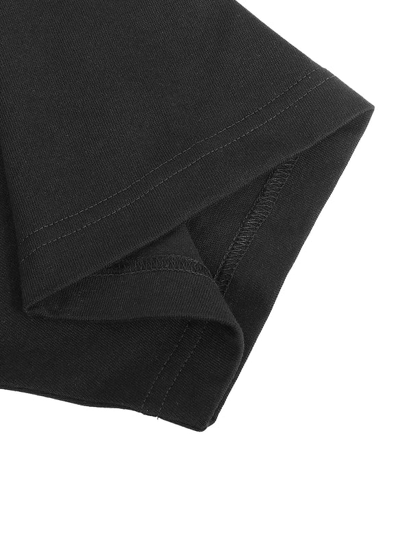 Contrast Piped Panel T-Shirt 13