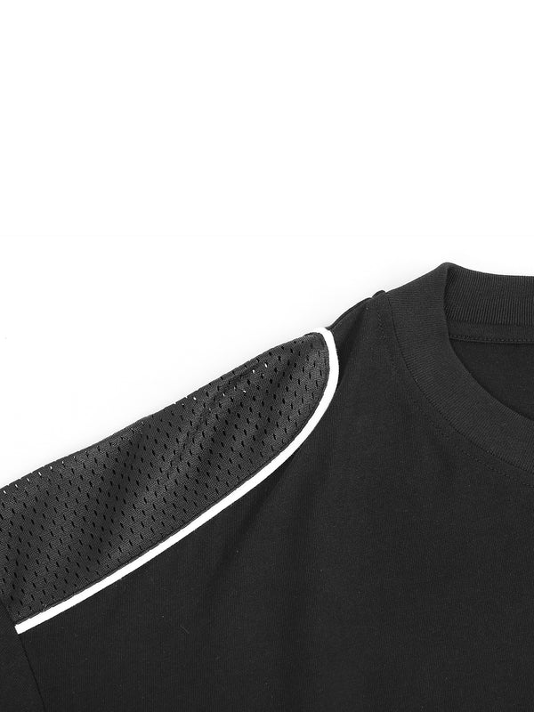 Contrast Piped Panel T-Shirt 14