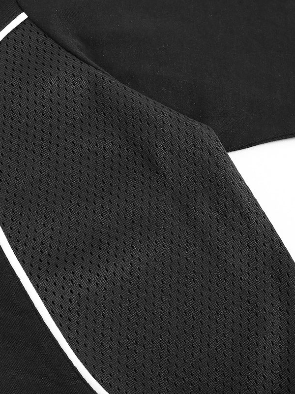 Contrast Piped Panel T-Shirt 15