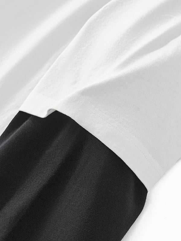 Sleeve Cotton T-Shirt 11