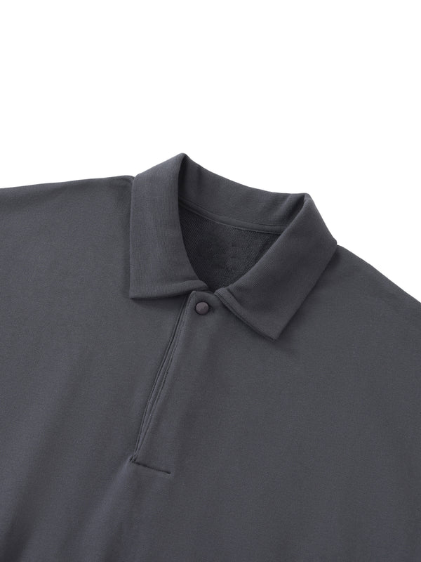 Heavyweight Fleece Polo Sweatshirt 18