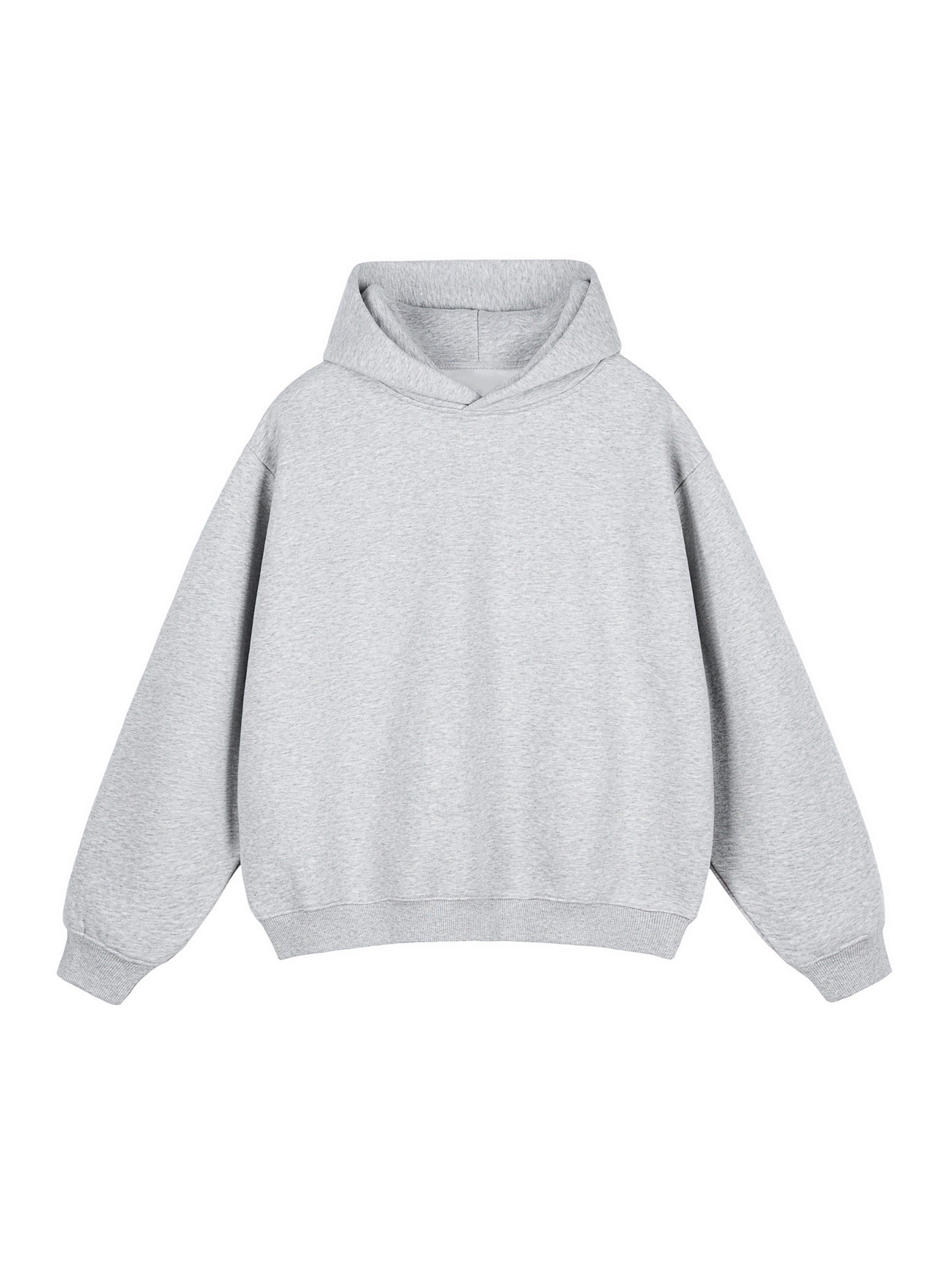 Fleeced Boxy Hoodie