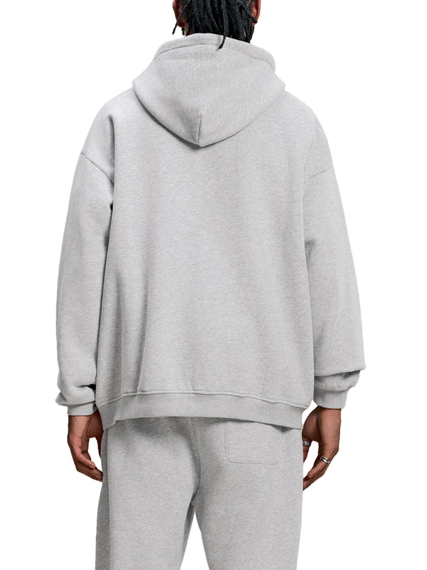 Sun Fade Contrast Tape Fleece Hoodie 10