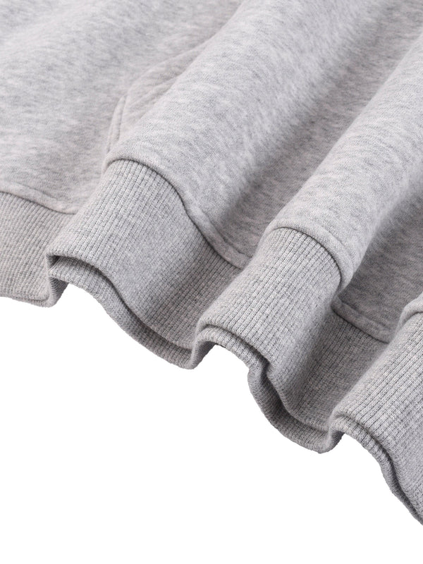 Sun Fade Contrast Tape Fleece Hoodie 19