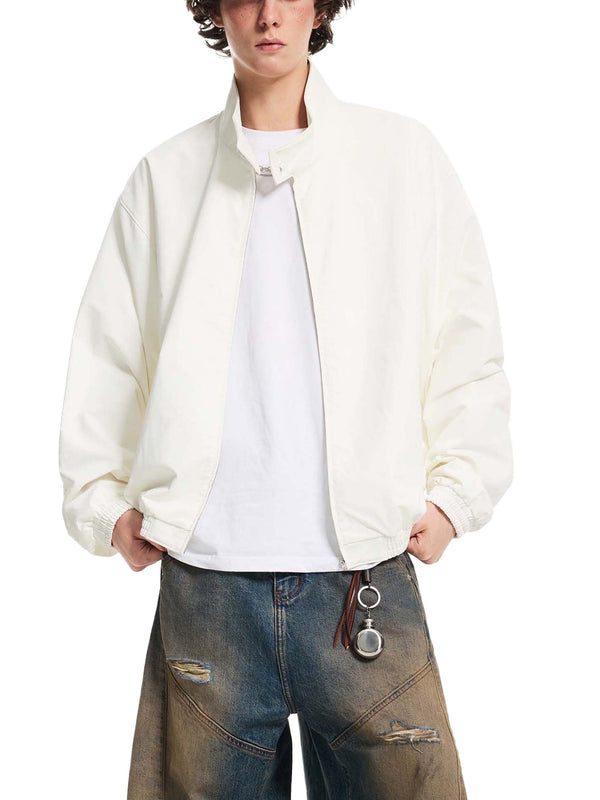 Stand Collar Bomber Jacket 11