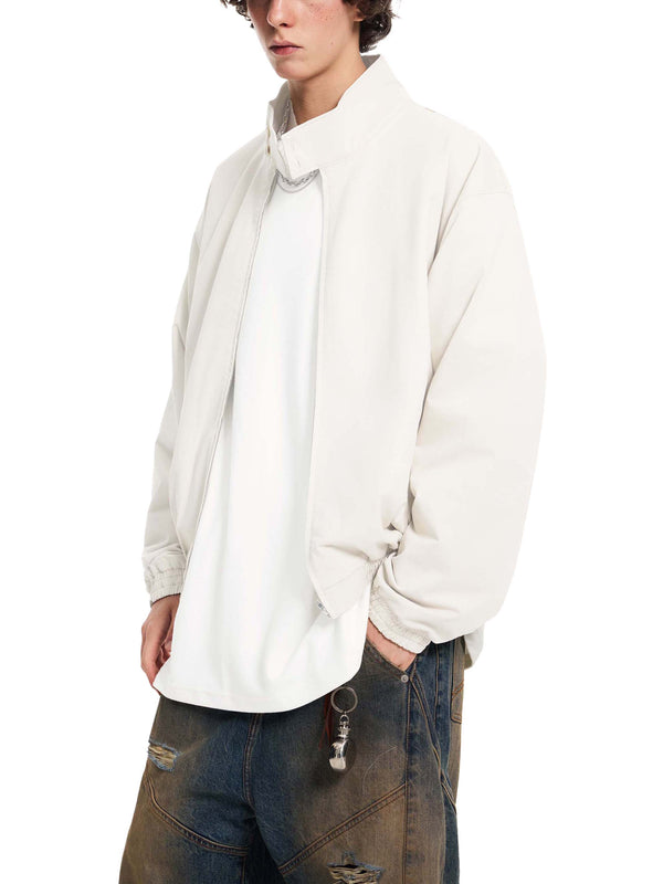 Stand Collar Bomber Jacket 15
