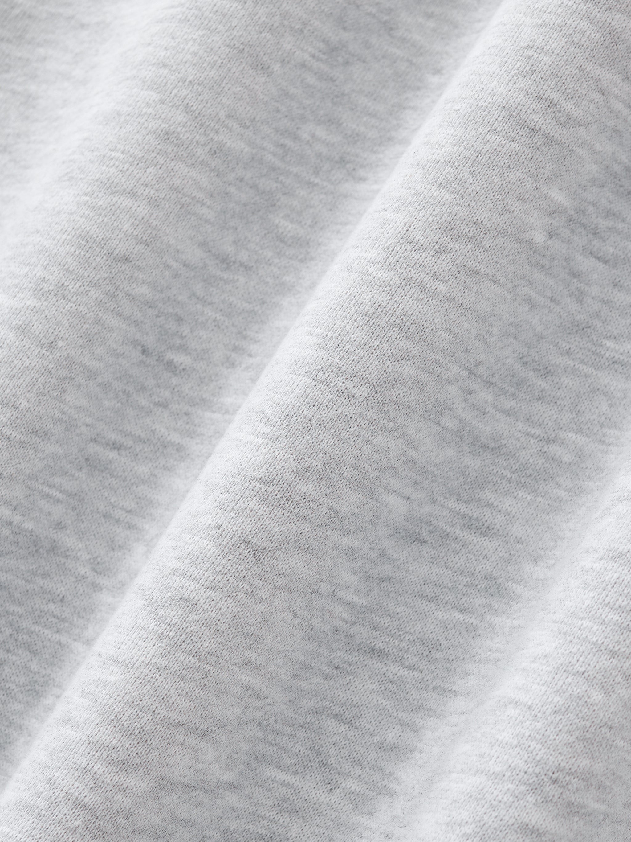 Contrast-Stitched Boxy Fleece Zip Hoodie