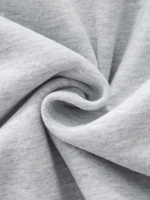 Contrast-Stitched Boxy Fleece Zip Hoodie 16