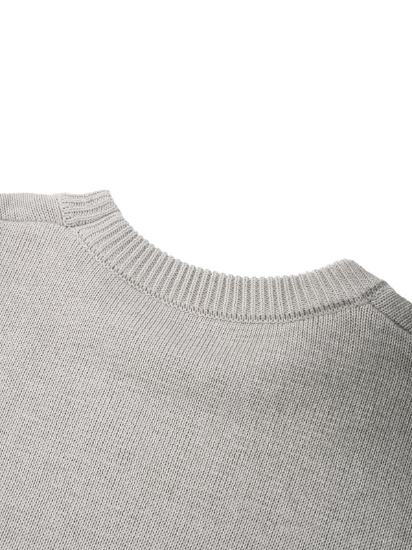 Sun Fade Distressed Ripped Crewneck sweater 19