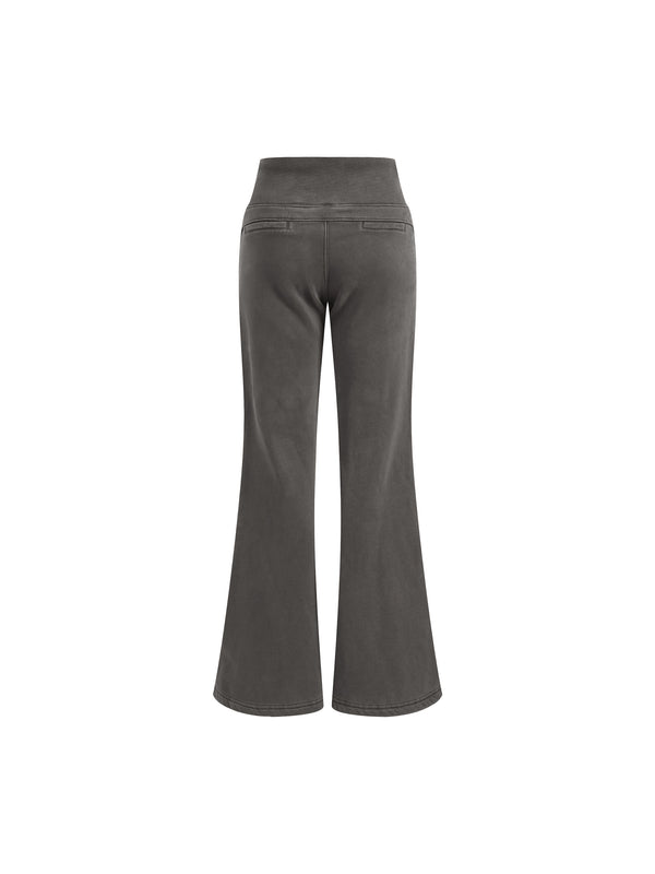 Vintage Washed Flared Fleece Pants 10