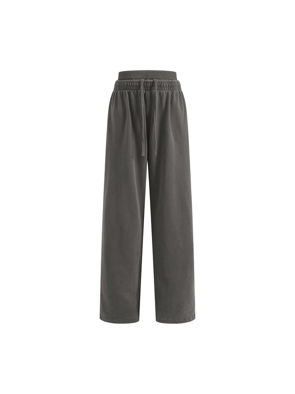 Vintage Washed Waist Pants 13