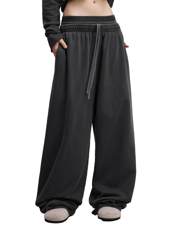 Vintage Washed Waist Pants 18