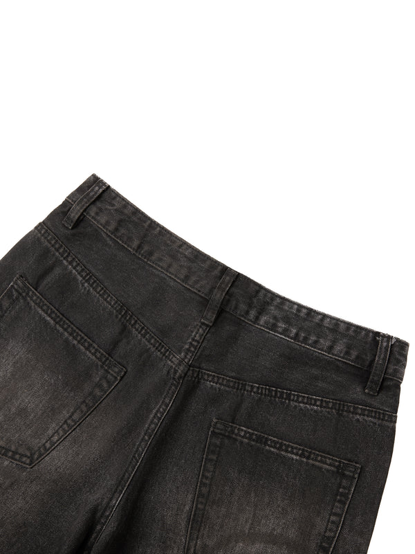 Vintage Wash Heavyweight Denim Jeans 10