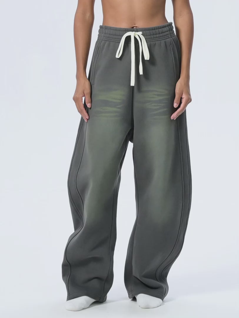 Sunfade Curved Blade Fleece Sweatpants
